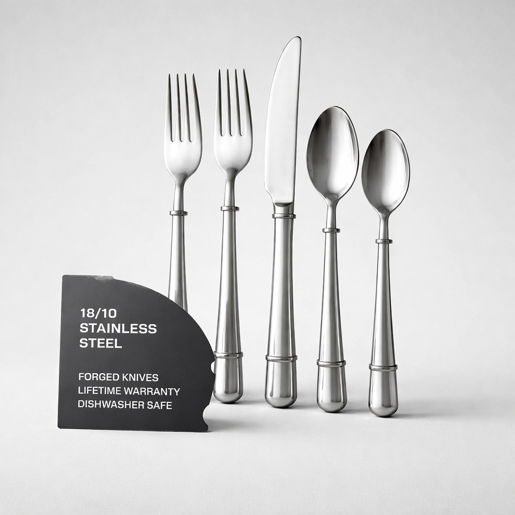 18/10 Stainless Steel Flatware Set