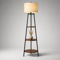 Modern Floor Lamp with Shel